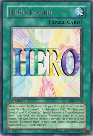HERO Flash!! (EOJ-EN042) - Enemy of Justice Unlimited