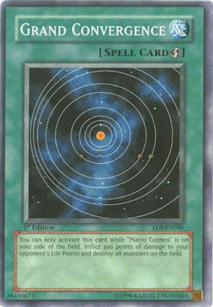 Grand Convergence (EOJ-EN046) - Enemy of Justice 1st Edition