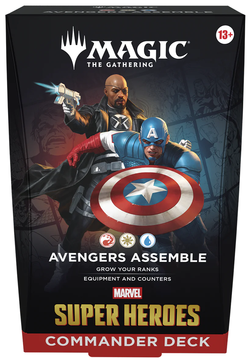 Magic The Gathering Marvel Super Heroes Commander Deck (Avengers Assemble)