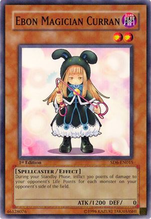 Ebon Magician Curran (SD6-EN015) - Structure Deck: Spellcaster's Judgment 1st Edition