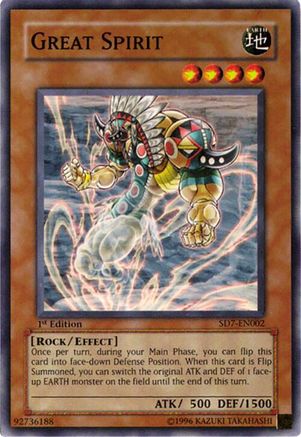 Great Spirit - SD7-EN002 - Structure Deck: Invincible Fortress Unlimited