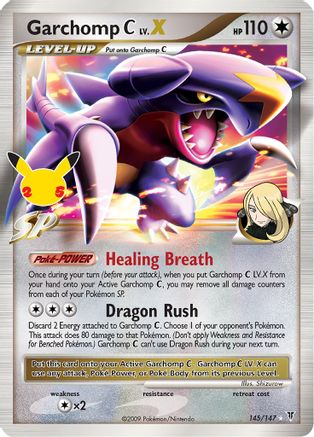 Garchomp C LV.X 145/25 - Celebrations Classic Collection Holofoil