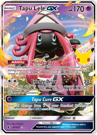 Tapu Lele-GX 60/25 - Celebrations Classic Collection Holofoil