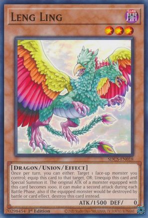 Leng Ling (SDCS-EN018) - Structure Deck: Cyber Strike 1st Edition