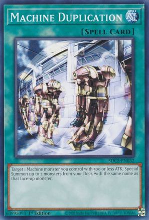 Machine Duplication (SDCS-EN032) - Structure Deck: Cyber Strike 1st Edition