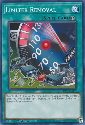 Limiter Removal (SDCS-EN033) - Structure Deck: Cyber Strike 1st Edition
