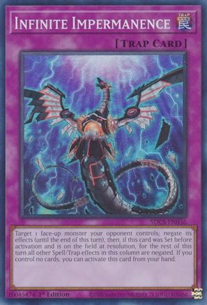 Infinite Impermanence (SDCS-EN036) - Structure Deck: Cyber Strike 1st Edition