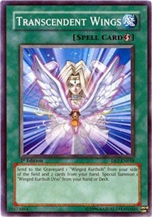 Transcendent Wings (DP1-EN018) - Duelist Pack 1: Jaden Yuki Unlimited