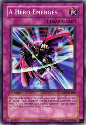 A Hero Emerges - DP1-EN025 - Duelist Pack 1: Jaden Yuki Unlimited