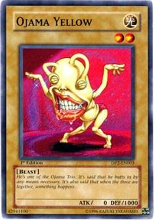 Ojama Yellow (DP2-EN003) - Duelist Pack 2: Chazz Princeton Unlimited