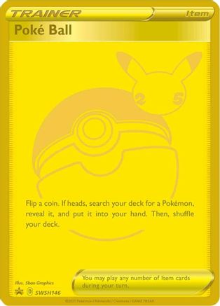 Poke Ball - SWSH146 SWSH146/307 - SWSH Sword & Shield Promo Cards Holofoil