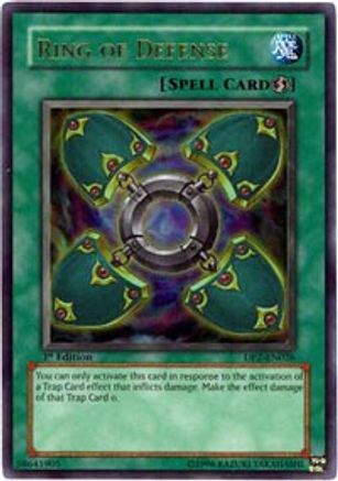Ring of Defense (DP2-EN026) - Duelist Pack 2: Chazz Princeton 1st Edition