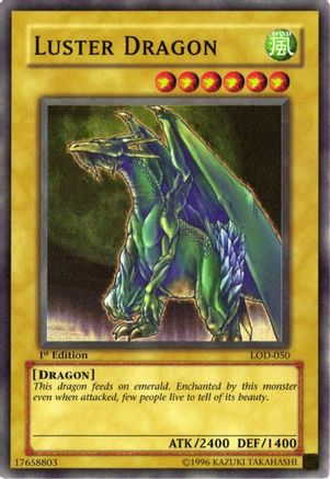 Luster Dragon (LOD-050) - Legacy of Darkness 1st Edition