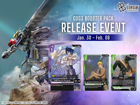 GUNDAM Constructed GD03 Release Event Feb 3rd, 2026 @6:30pm