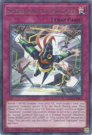 Speedroid Dupligate (LED8-EN008) - Legendary Duelists: Synchro Storm 1st Edition