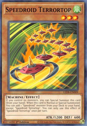 Speedroid Terrortop (LED8-EN009) - Legendary Duelists: Synchro Storm 1st Edition