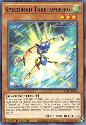 Speedroid Taketomborg (LED8-EN011) - Legendary Duelists: Synchro Storm 1st Edition