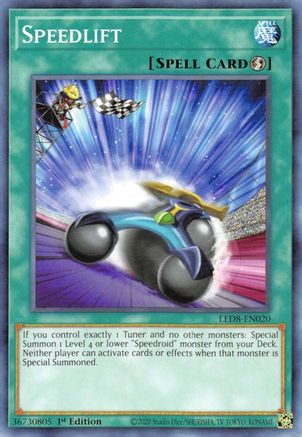 Speedlift (LED8-EN020) - Legendary Duelists: Synchro Storm 1st Edition