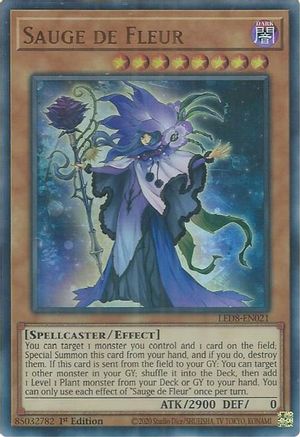 Sauge de Fleur (LED8-EN021) - Legendary Duelists: Synchro Storm 1st Edition