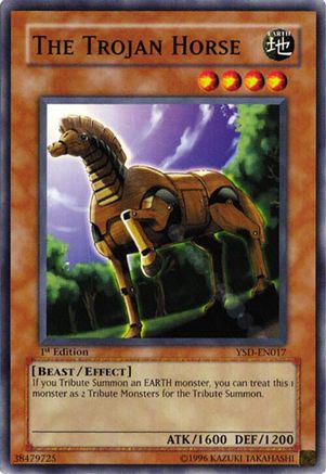 The Trojan Horse (YSD-EN017) - Starter Deck 2006 1st Edition