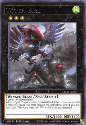 Totem Bird (LED8-EN054) - Legendary Duelists: Synchro Storm 1st Edition