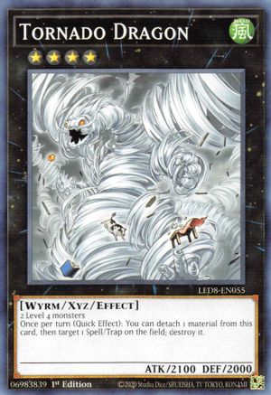 Tornado Dragon (LED8-EN055) - Legendary Duelists: Synchro Storm 1st Edition