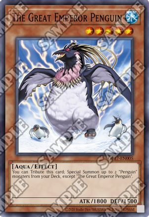 The Great Emperor Penguin (OP17-EN005) - OTS Tournament Pack 17 Unlimited