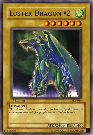 Luster Dragon #2 (SKE-014) - Starter Deck: Kaiba Evolution Unlimited