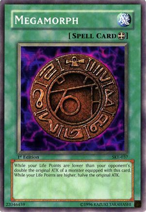 Megamorph (SKE-037) - Starter Deck: Kaiba Evolution 1st Edition