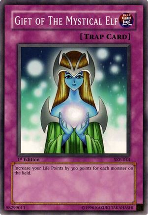 Gift of The Mystical Elf (SKE-044) - Starter Deck: Kaiba Evolution 1st Edition