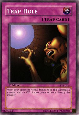 Trap Hole (SYE-041) - Starter Deck: Yugi Evolution Unlimited