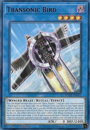 Transonic Bird (BODE-EN037) - Burst of Destiny 1st Edition