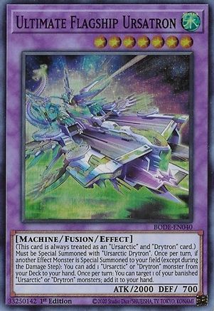 Ultimate Flagship Ursatron (BODE-EN040) - Burst of Destiny 1st Edition