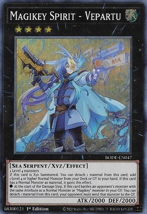 Magikey Spirit - Vepartu (BODE-EN047) - Burst of Destiny 1st Edition