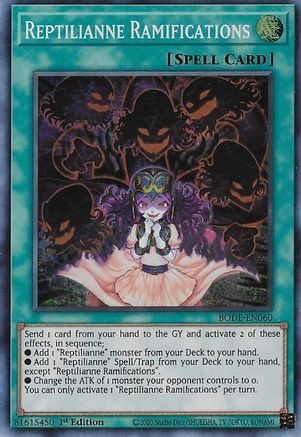Reptilianne Ramifications (BODE-EN060) - Burst of Destiny 1st Edition