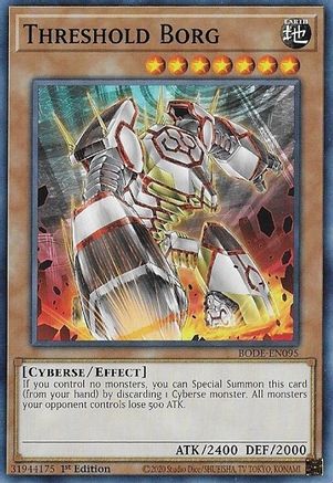 Threshold Borg (BODE-EN095) - Burst of Destiny 1st Edition