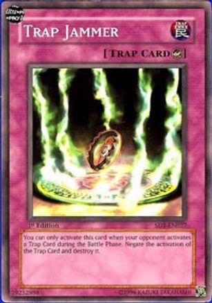 Trap Jammer (SD1-EN027) - Structure Deck: Dragon's Roar 1st Edition