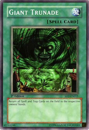 Giant Trunade (SD2-EN015) - Structure Deck: Zombie Madness 1st Edition