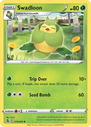 Swadloon 10/264 - Fusion Strike Reverse Holofoil