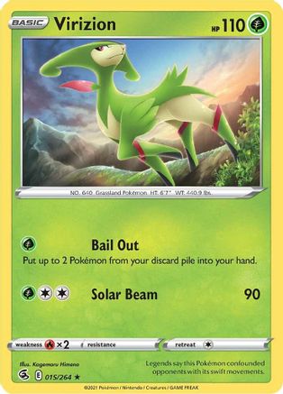 Virizion 15/264 - SWSH08 Fusion Strike