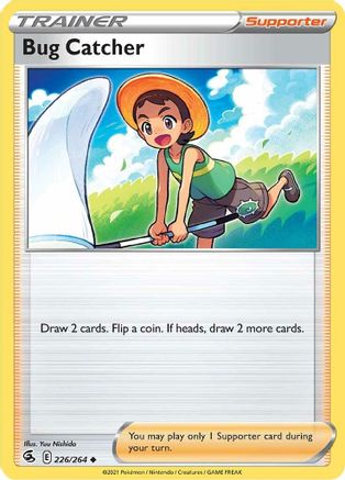 Bug Catcher 226/264 - SWSH08 Fusion Strike Reverse Holofoil