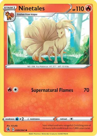 Ninetales 30/264 - Fusion Strike