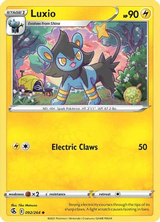 Luxio 92/264 - Fusion Strike