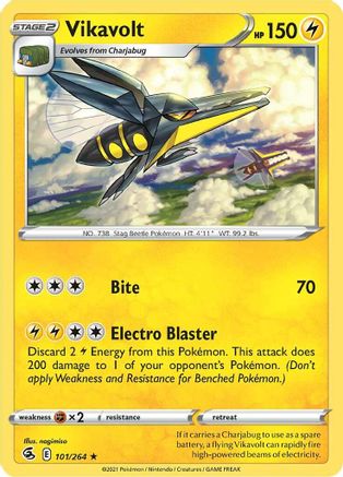 Vikavolt 101/264 - Fusion Strike Reverse Holofoil