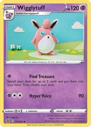 Wigglytuff 111/264 - SWSH08 Fusion Strike