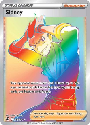Sidney (Secret) 279/264 - SWSH08 Fusion Strike Holofoil