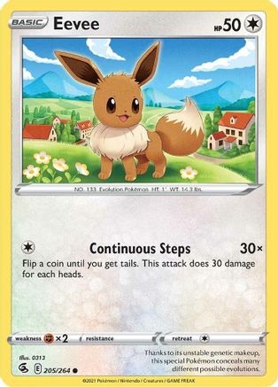 Eevee 205/264 - Fusion Strike