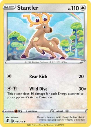 Stantler 208/264 - Fusion Strike