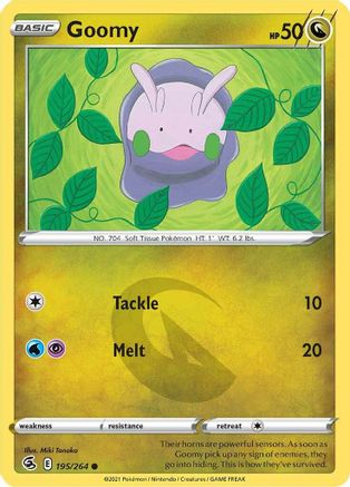 Goomy 195/264 - Fusion Strike Reverse Holofoil