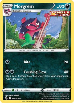 Morgrem 177/264 - Fusion Strike